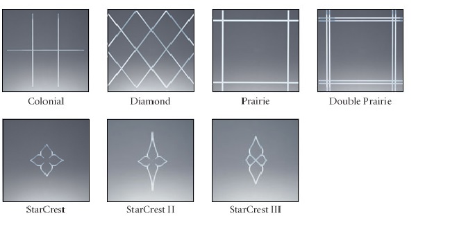 Cut and Polished Glass Patterns